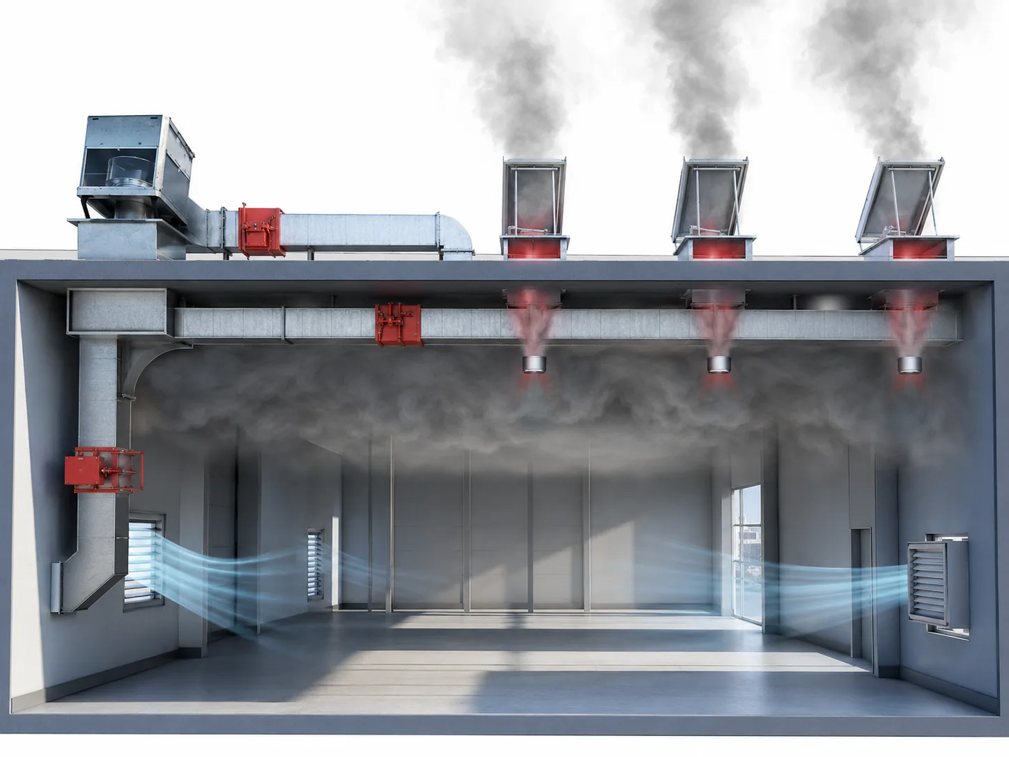 CVC-D, ventilation et désenfumage TEEMLAN