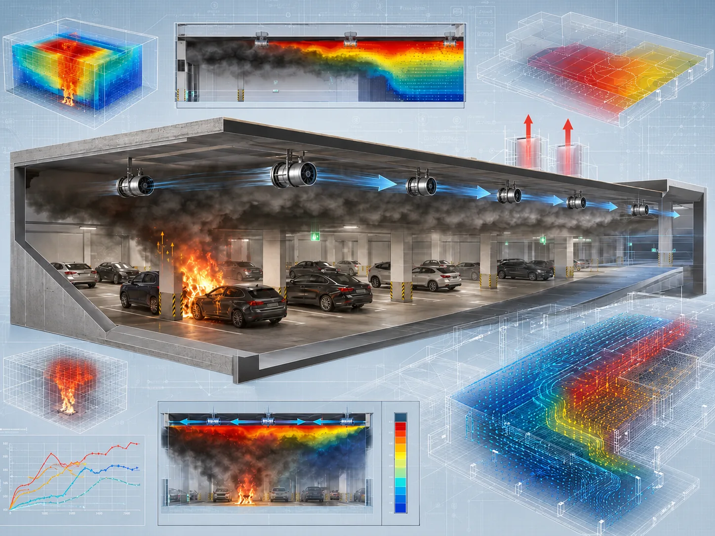 Ingénierie sécurité incendie CFD FDS TEEMLAN